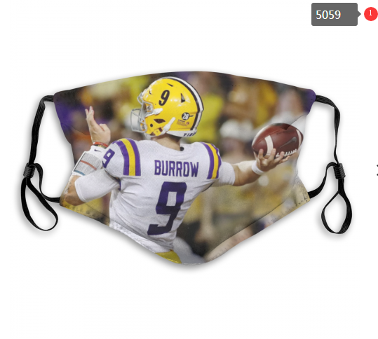 NCAA LSU Tigers #11 Dust mask with filter->ncaa dust mask->Sports Accessory